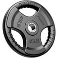 thumbnail image 1 of MAGMA Virgin Rubber 2-Inch Cast Iron Olympic Grip Plates, for Strength Training, Weightlifting, Muscle Toning, Weight Loss & Crossfit, 1 of 9