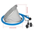 thumbnail image 3 of TIMIFIS Inflatable Pool 11Inch Portable Inflatable ShipRowing Pedal Pump Bslsa High Pressure Pedal Pump Air Pump ummer, 3 of 6