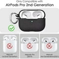 thumbnail image 3 of For Airpods Pro 2nd Generation Case TPU Slim Shockproof Charging Skin Case Cover, 3 of 8
