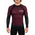 thumbnail image 2 of Raven Fightwear Men's Shark Attack MMA BJJ Long Sleeve Rash Guard 3X-Large, 2 of 3