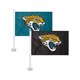 thumbnail image 1 of Bandera de coche FOCO Jacksonville Jaguars NFL, paquete de 2 unidades, lisas, 1 of 1