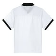 thumbnail image 4 of Alvivi Unisex Chef Coat Short Sleeve Shirt Jacket Restaurant Kitchen Cooking Chef Uniform White XXL, 4 of 7
