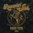 thumbnail image 2 of Junior's Lost Gods Runnin' Wild Rodeo Tour Graphic Tee Black 2X Large, 2 of 4