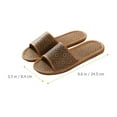 thumbnail image 2 of Rattan Straw Woven Slippers Non-slip Linen Sandals, 2 of 6