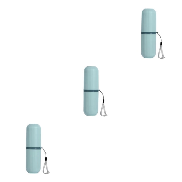 Yuarrent Estuche para cepillos de Soporte para de de viaje Copa para cepillos de Azul cielo Type1 NO1