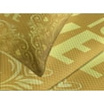 thumbnail image 4 of Ambesonne Mandala Quilted Bedspread Set 3 Pcs, Romantic Words Swirls, Queen Size, Yellow, 4 of 5