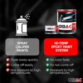 OMAC High Temperature Brake Caliper Paint System Kit, Heat Resistant