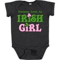 thumbnail image 3 of Inktastic Loves an Irish Girl Girls Baby Bodysuit, 3 of 5