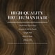thumbnail image 5 of Extensiones de cabello humano real natural con clip para mujeres, extensiones de cabello Remy de 14 pulgadas, 5,29 oz (, 5 of 5