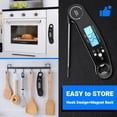 thumbnail image 4 of DAYBETTER Digital Food Thermometer, with Bottle Opener, Instant Read Meat Thermometer with Long Probe, for Cooking Bread Baking Liquids Candy Kitchen BBQ, 4 of 7