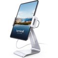 thumbnail image 1 of Support pour Tablette, Support de Tablette Réglable - Wgthhk Support pour Tablette Rotatif à 360 Degrés, Station d'Accueil pour Tablette de Bureau, Compatible avec iPad Pro 11 / 12.9, Mini, Air, Onglets, Kindle et Tablette de 4,7 "-13" - Argent, 1 of 4