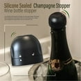 thumbnail image 1 of Fiudx Champaña Cónica, Eficiente y Hermética, Protector de Botella Compacto, Cierre Giratorio, Ideal para Bodas Desnudas, Tejido de Abs Grado Alimenticio., 1 of 7
