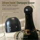 thumbnail image 1 of Tapón sellador de botellas de champán | Protector de vino espumoso reutilizable | Diseño de cerradura giratoria | Sello hermético a prueba de fugas | ABS Grado Alimenticio | Se adapta a botellas de, 1 of 8