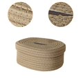 thumbnail image 6 of WeiLaiKeQi Cotton Rope Tissues Box Creative Tissue Dispenser for Office Counter Bedroom Brown, 6 of 9