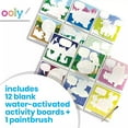 thumbnail image 2 of Ooly Water Amaze, 12 Reusable Water Reveal Pads with Brush - Baby Animals, 2 of 6