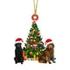 thumbnail image 2 of 1pc Christmas Tree Ornament Christmas Ornament Acrylic Christmas Pendant Hanging Ornaments For For Christmas Tree Holidays Party Car Home Decor, 2 of 6
