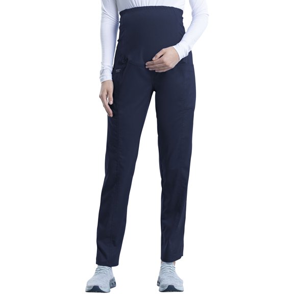 Cherokee Workwear Revolution Maternity Women's Scrubs Pant Straight Leg WW155 Navy