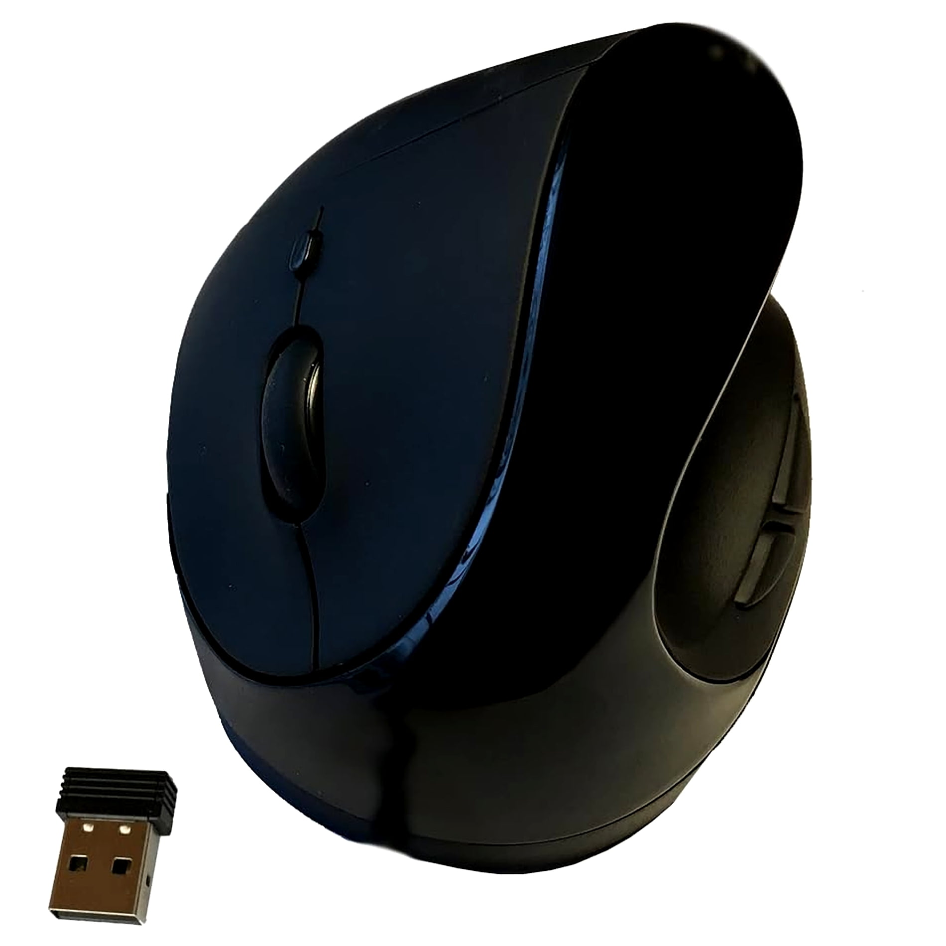 ILG Comfi II Wireless Ergonomic Computer Mouse in Black