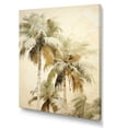 thumbnail image 2 of Designart "Oasis Amidst Desert Palm Trees IV" Palms & Palm Trees Wall Art Living Room, 2 of 7
