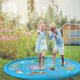 thumbnail image 2 of Everpertuk Splash Pad, tapete de juego con aspersores, juguete acuático para jardín de verano, almohadilla para piscina para niños, chorros para actividades familiares al aire, 2 of 4