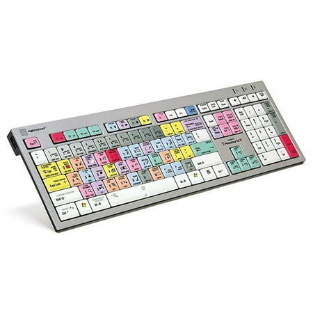 logickeyboard designed for adobe photoshop cc - pc slim line keyboard- windows 7-10 part: (Best Pc Monitor For Photoshop)