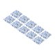 thumbnail image 5 of Pegatinas para azulejos con diseño de hojas a prueba de agua, 10 unidades, 20 x 20 cm, para paredes de baño y cocina, calcomanía decorativa para el hogar, 5 of 8