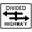 Color 4163, variant on Divided Highway Crossing Sign Regulatory Traffic Signs Metal Sign Tin Sign 12x16 Inch - Caution Safety Warning Security Signs Indoor & Outdoor Signs for Home, Office, Work