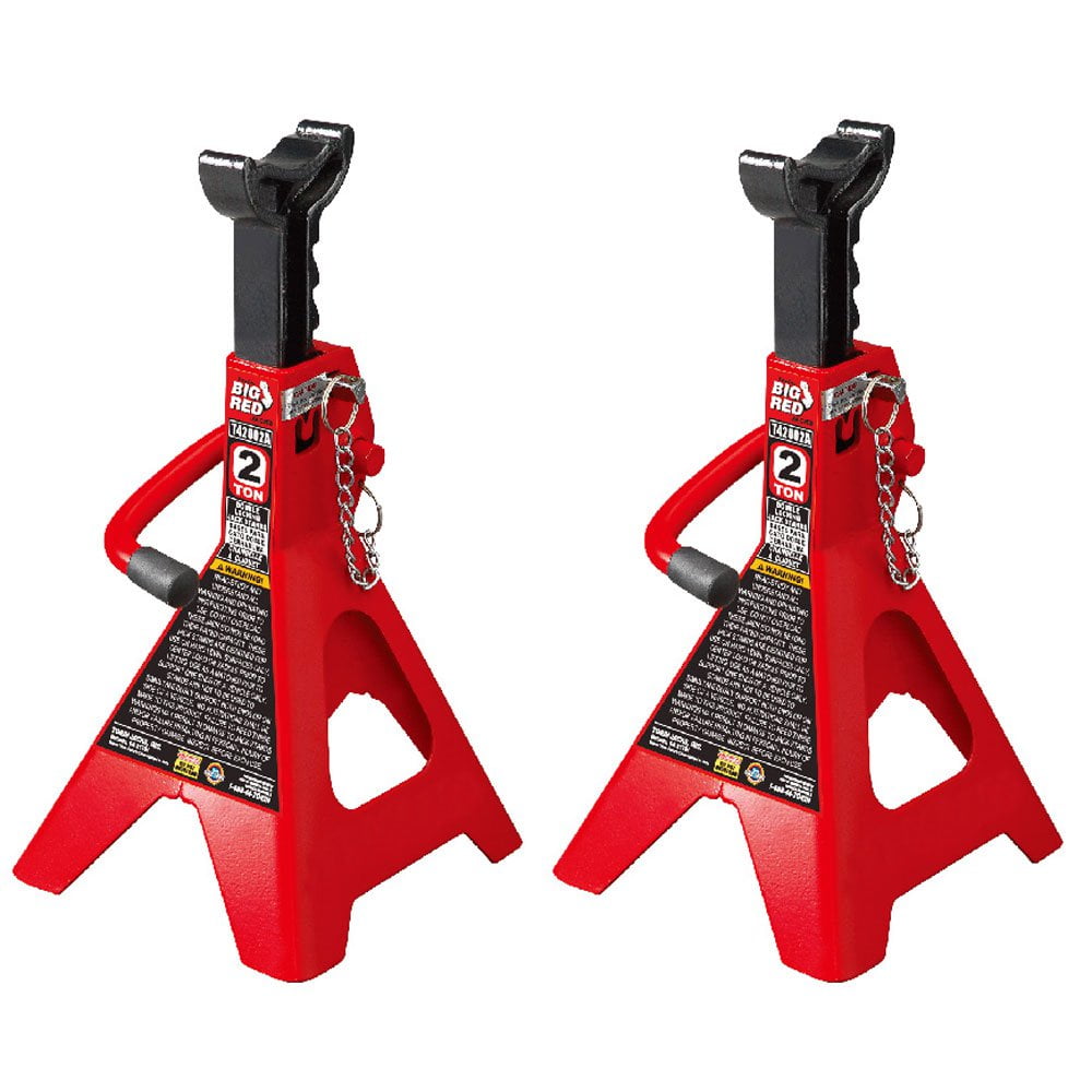 Torin Big Red Jack Stands, 2 Ton, Set of 2
