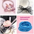 thumbnail image 4 of Minnieouse 10 piezas de bandas para el cabello, diadema elástica, tocado sólido ajustable, soporte grueso, accesorios de estilismo sin costuras Accesorio para el cabello Legión azul, 4 of 6