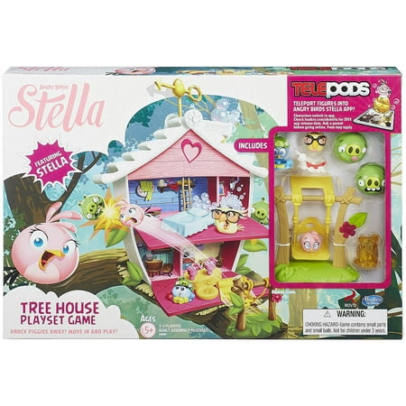 Angry Birds Telepods Tree House Playset Game [Stella, Luca, & Poppy]