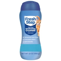 Fresh Step Cat Litter Deodorizing Scent Boosting Crystals in Fresh Scent, 32 Ounce