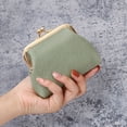 thumbnail image 1 of Autumn and Winter Wallet Purse PU Wallet Candy Color Coin Purses Handbag Bag Canvas Coin Wallets & Holders 3, 1 of 1