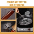 thumbnail image 5 of Partitura de cocina de cocina wok anti-stick wok sartén utensilios de cocina estilo chino wok 26 cm, 5 of 5