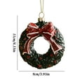 thumbnail image 3 of Lilixerw Christmas Wreath Hanging Ornaments,Party Decorations Festival Pendant Supplies for Xmas Tree Decor, 3 of 5