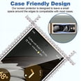 thumbnail image 3 of [Paquete 1+1] Protector de pantalla compatible con Google Pixel 7 Pro, vidrio templado 9H, 3D Arc HD, transparente, antiarañazos, apto para Google Pixel 7 Pro 5G., 3 of 6