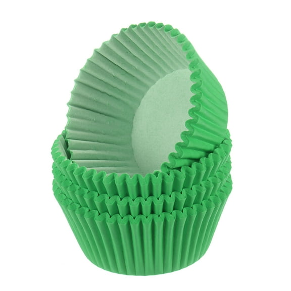 Uxcell Cupcake Liners Cupcake Cups Standard Size Muffins Liners Papers Baking Cups Wrappers Greaseproof Green