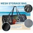 thumbnail image 2 of Mesh Duffle Bag Extra Large Snorkeling Equipment Carry Bag for Scuba Dive or Snorkel Gear Ideal for Beach Pool Swimming Free Diving, 2 of 8