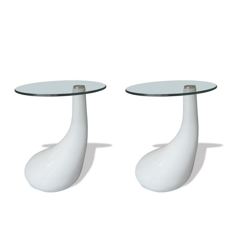 vidaXL Coffee Table End Table Living Room Side Table with Round