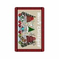 thumbnail image 4 of Merry Christmas Door Mat Rug Decorative Doormat Winter Snowman Welcome Floor Mat Non Slip Washable Bathroom Kitchen Entrance Rug for Indoor Outdoor Home Decor, 24 x 16 Inch 30x 18 Inch, 4 of 5