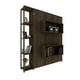thumbnail image 3 of Base De Cama Matrimonial Abatible Con Estantes Rústico MADIK Progresista, 3 of 7