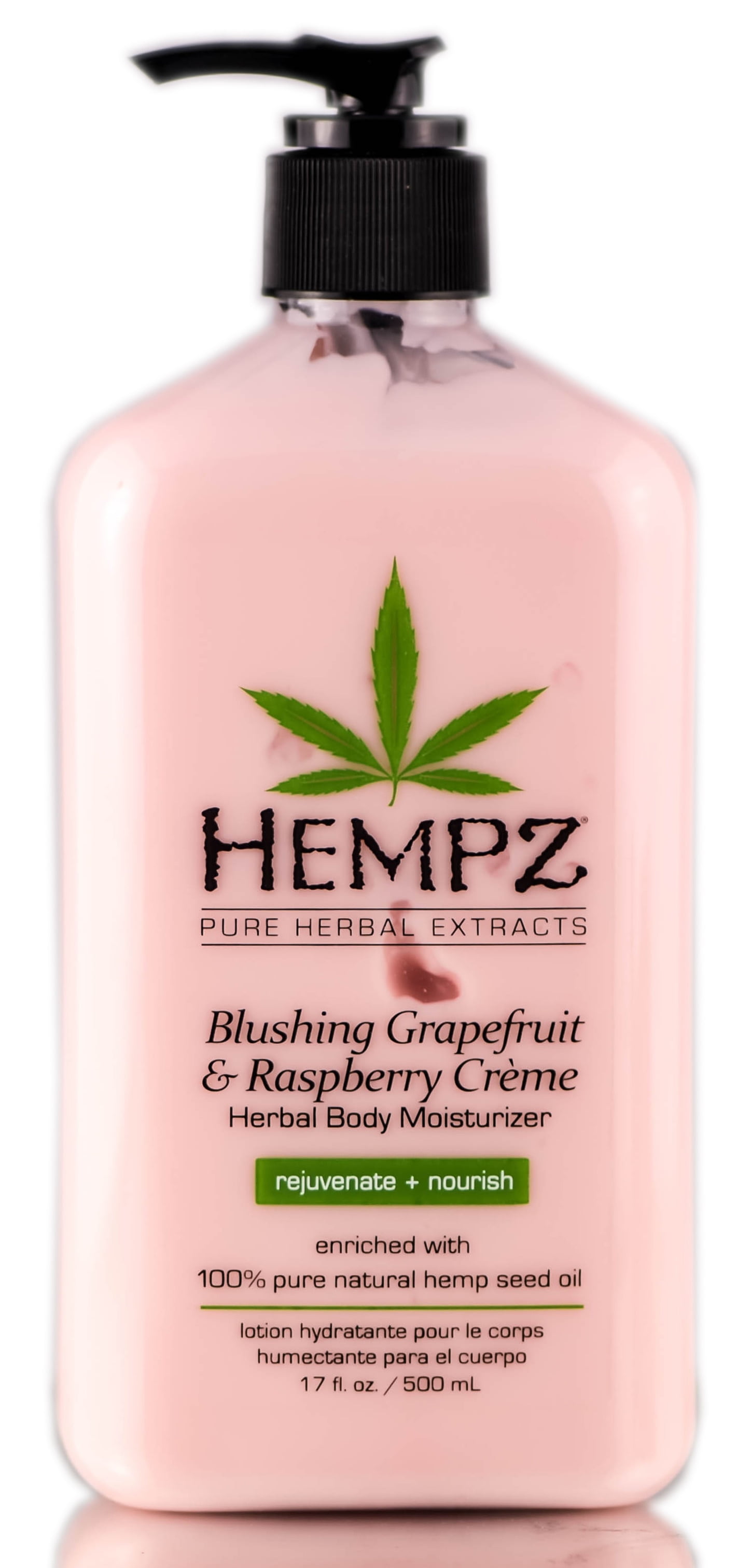 Hempz Blushing Grapefruit & Rasberry Creme Herbal Body Moisturizer - 17 oz