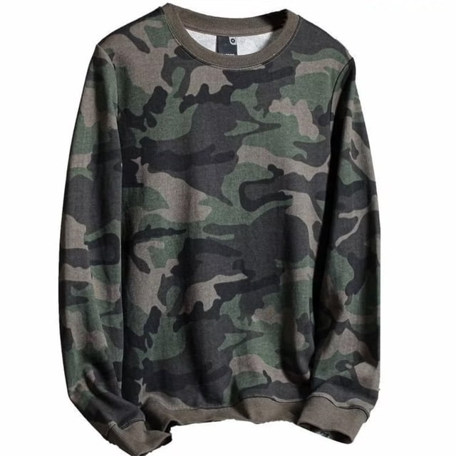 Sudadera de manga larga con hombros descubiertos para hombre: informal, patchwork liso, sin capucha