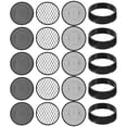 thumbnail image 1 of STRANDCHIC 20Pcs Plastic Rotary Soil Sifter Compost Sieve for Outdoor Gardening, 1 of 7