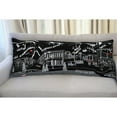 thumbnail image 6 of 35" Black Aspen Nighttime Skyline Lumbar Decorative Pillow, 6 of 6