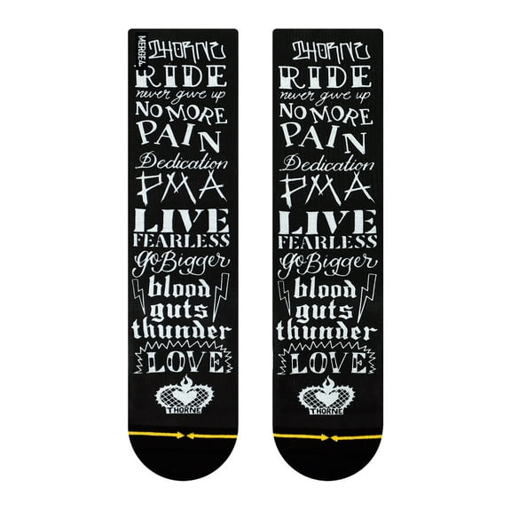 Rick Thorne Stay Rad Mid Length Socks