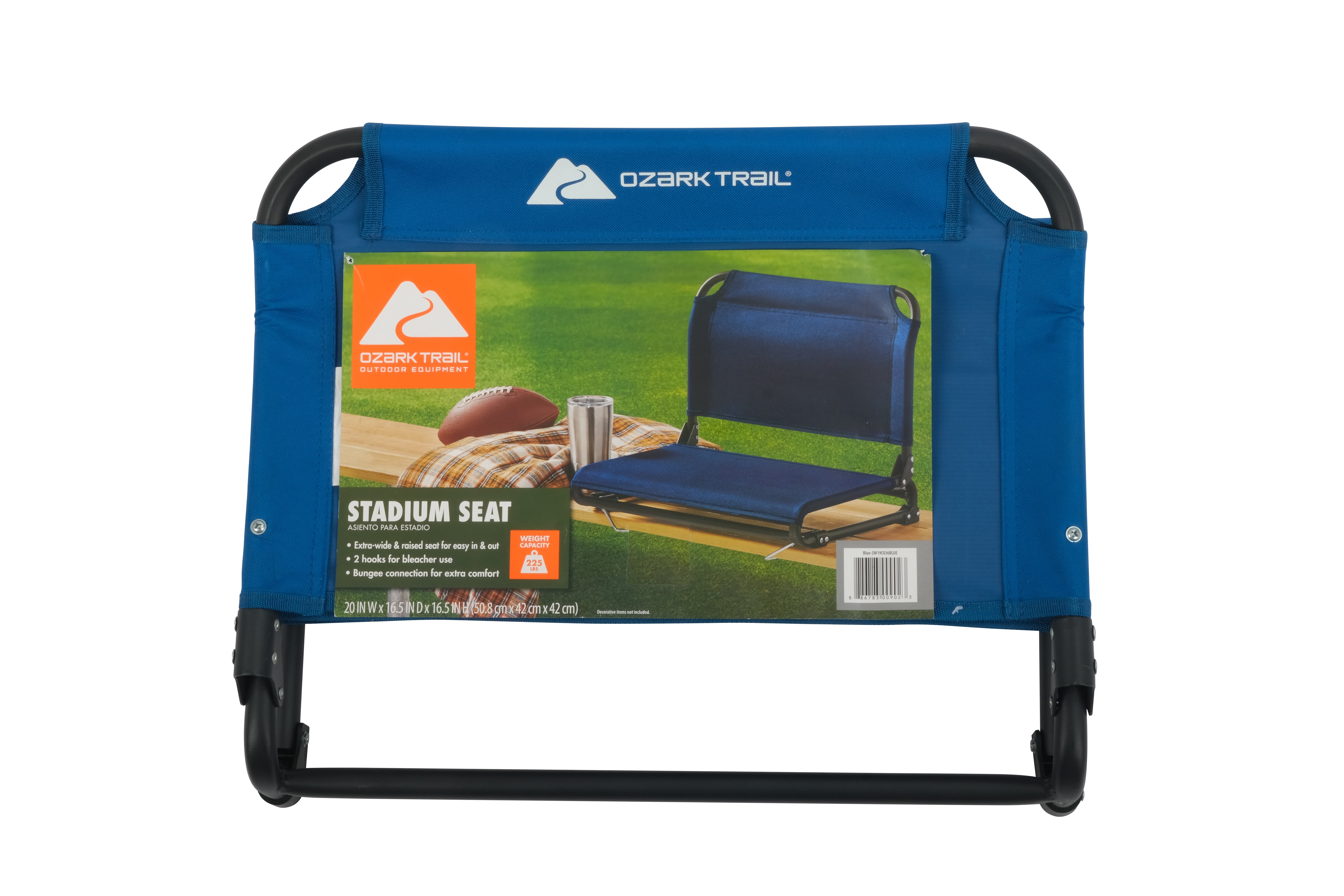Ozark Trail Stadium Seat Blue