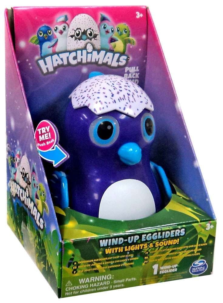 Hatchimals Wind-Up Eggliders Lights Sound Assorted Characters Electronic Toy New 