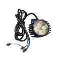 thumbnail image 1 of Luz LED delantera con bocina para bicicleta eléctrica E-bike (conector impermeable), 1 of 5