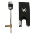 thumbnail image 2 of lionlar Durable Replacement Violin Fiddle Bow Ebony Frog with Metal Screw for Violinist, 2 of 9