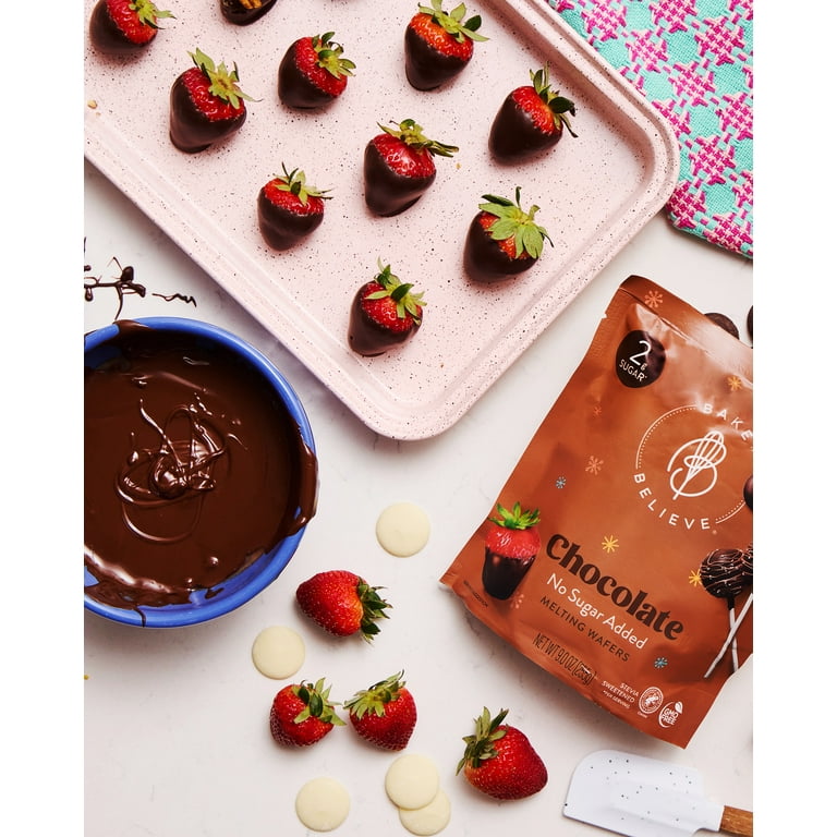 Bake Believe, No Sugar Added, Chocolate-Flavored Melting